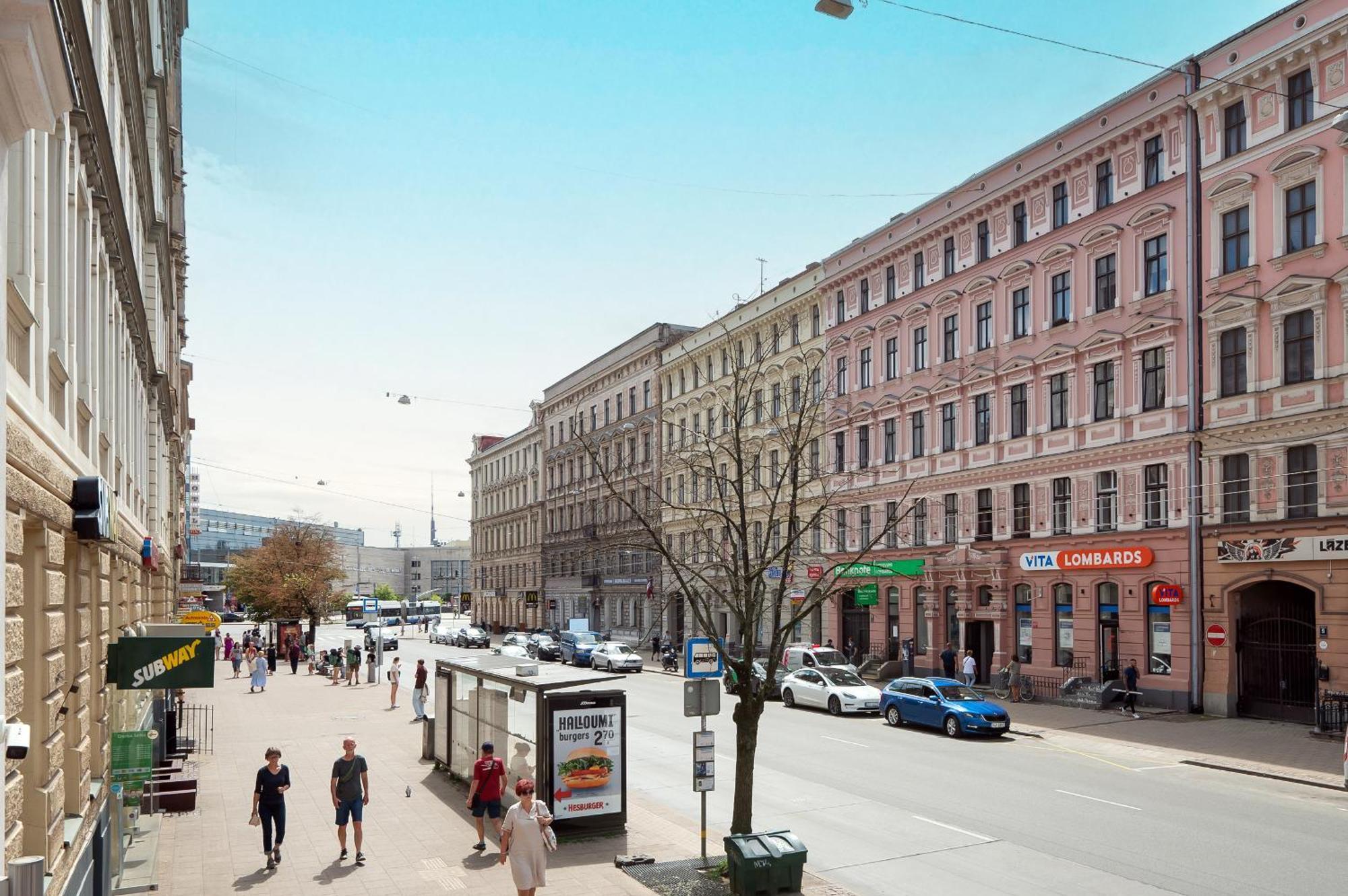 Fantastic Studio Apartment In The Heart Of Riga Exterior foto